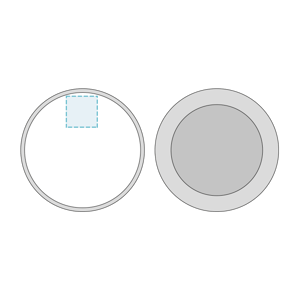 Tamperproof Containers with PP Transparent Lid